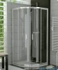 Ronal Top-Line TOPR Kabina prysznicowa półokrągła 90cm profil srebrny TOPR550900107